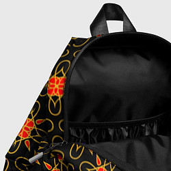 Детский рюкзак Радужный цветочный череп, цвет: 3D-принт — фото 2