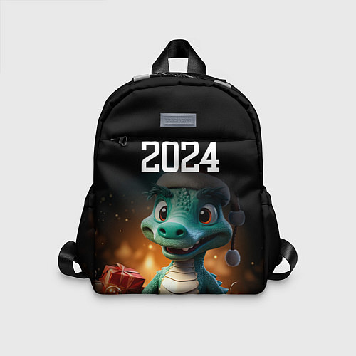 Детский рюкзак Новый год 2024 символ года / 3D-принт – фото 1