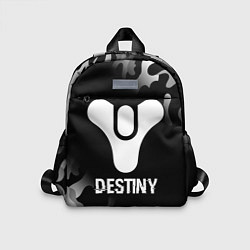 Детский рюкзак Destiny glitch на темном фоне