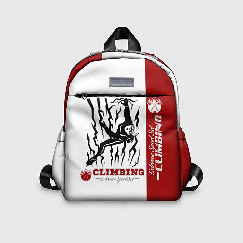 Детский рюкзак Альпинист скалолаз / 3D-принт – фото 1