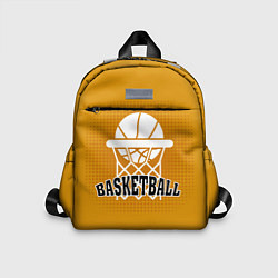 Детский рюкзак Basketball - кольцо и мяч, цвет: 3D-принт