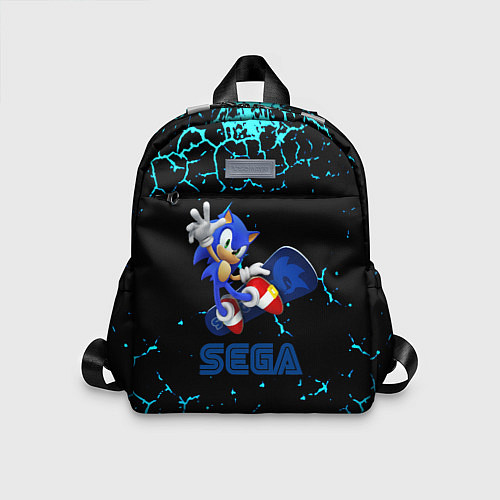 Детский рюкзак Sonic sega game / 3D-принт – фото 1