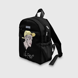 Детский рюкзак Lil Peep rap steel, цвет: 3D-принт — фото 2