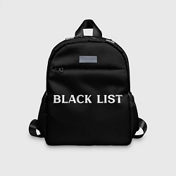 Детский рюкзак Черный список, цвет: 3D-принт