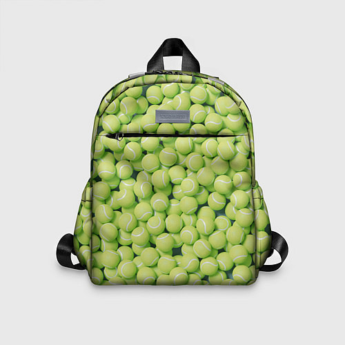 Детский рюкзак Много теннисных мячей / 3D-принт – фото 1