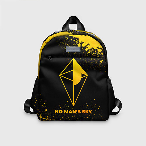 Детский рюкзак No Mans Sky - gold gradient / 3D-принт – фото 1