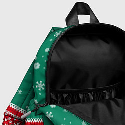 Детский рюкзак Катя новогодняя, цвет: 3D-принт — фото 2