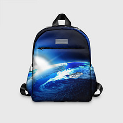 Детский рюкзак Восход солнца в космосе, цвет: 3D-принт