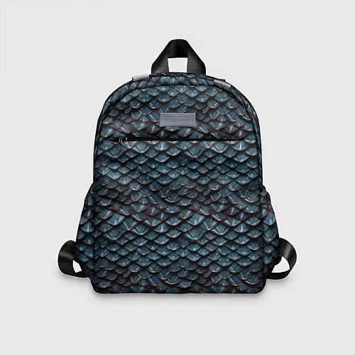 Детский рюкзак Dragon scale pattern / 3D-принт – фото 1