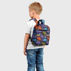 Детский рюкзак Мультяшные динозавры, цвет: 3D-принт — фото 2