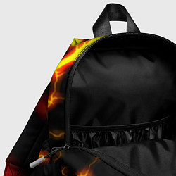 Детский рюкзак PUBG огненный шторм из молний, цвет: 3D-принт — фото 2
