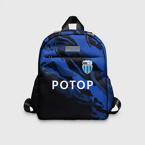 Детский рюкзак Ротор Волгоград - синий и черный / 3D-принт – фото 1