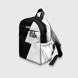 Детский рюкзак Bring me the horizon black steel, цвет: 3D-принт — фото 2