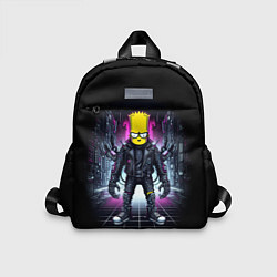 Детский рюкзак Cool Bart Simpson - cyberpunk - ai art