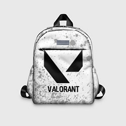 Детский рюкзак Valorant glitch на светлом фоне