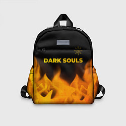 Детский рюкзак Dark Souls - gold gradient посередине