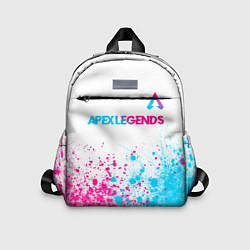 Детский рюкзак Apex Legends neon gradient style посередине