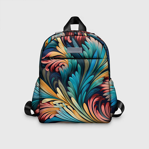 Детский рюкзак Квиллинг абстракция / 3D-принт – фото 1