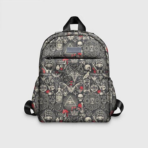 Детский рюкзак Колдовство и чёрная магия / 3D-принт – фото 1
