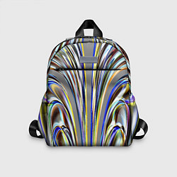 Детский рюкзак Струйчатый перламутровый узор, цвет: 3D-принт