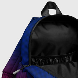 Детский рюкзак Chevrolet carbon gradient, цвет: 3D-принт — фото 2