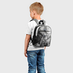 Детский рюкзак Космической путешественник, цвет: 3D-принт — фото 2