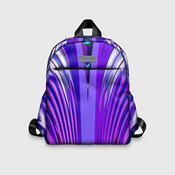 Детский рюкзак Фиолетовые линии и полосы