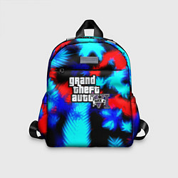 Детский рюкзак GTA 6 тропики, цвет: 3D-принт