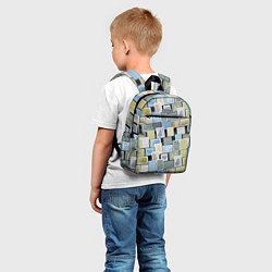 Детский рюкзак Бесконечные марки, цвет: 3D-принт — фото 2