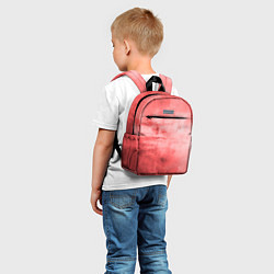 Детский рюкзак Красный гранж, цвет: 3D-принт — фото 2