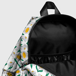 Детский рюкзак Мультяшные ромашки, цвет: 3D-принт — фото 2