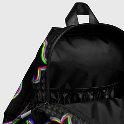 Детский рюкзак Chelsea fc glitch, цвет: 3D-принт — фото 2
