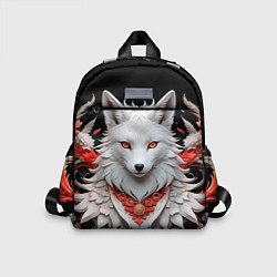 Детский рюкзак Белая лисица - кицунэ