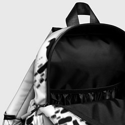 Детский рюкзак PUBG black color splash game, цвет: 3D-принт — фото 2