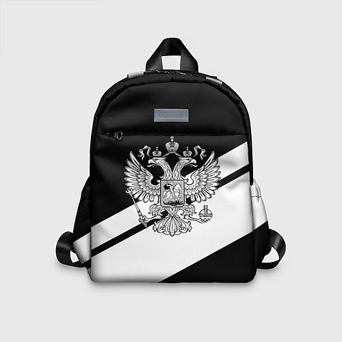 Детский рюкзак Россия спорт полосы герб / 3D-принт – фото 1
