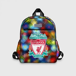 Детский рюкзак Liverpool все logo неон