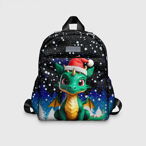 Детский рюкзак Малыш дракончик в колпаке / 3D-принт – фото 1