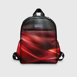 Детский рюкзак Red black abstract