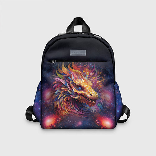 Детский рюкзак Космический дракон - символ года / 3D-принт – фото 1