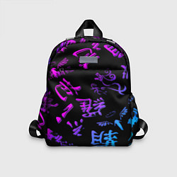 Детский рюкзак Tokyos Revenge neon logo, цвет: 3D-принт
