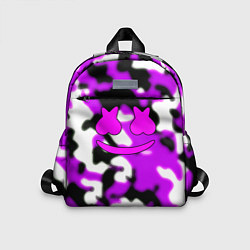 Детский рюкзак Marshmello camo, цвет: 3D-принт