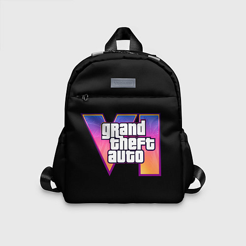 Детский рюкзак Grand Theft Auto 6 / 3D-принт – фото 1