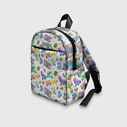 Детский рюкзак Ностальгия 90 ретро, цвет: 3D-принт — фото 2