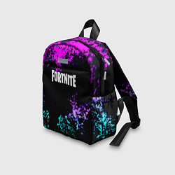 Детский рюкзак Fortnite капли неоновых красок, цвет: 3D-принт — фото 2