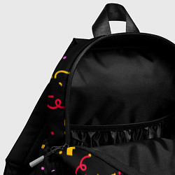 Детский рюкзак Праздничный Паша и конфетти, цвет: 3D-принт — фото 2