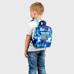 Детский рюкзак Half life logo valve, цвет: 3D-принт — фото 2