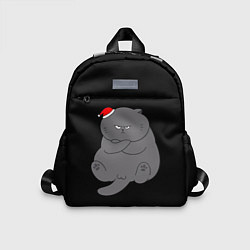 Детский рюкзак Толстый новогодний кот