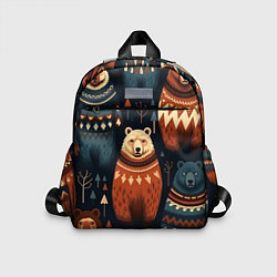 Детский рюкзак Медведи индейцы