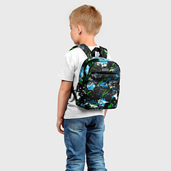 Детский рюкзак Футбол паттерны, цвет: 3D-принт — фото 2