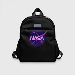 Детский рюкзак NASA neon space, цвет: 3D-принт